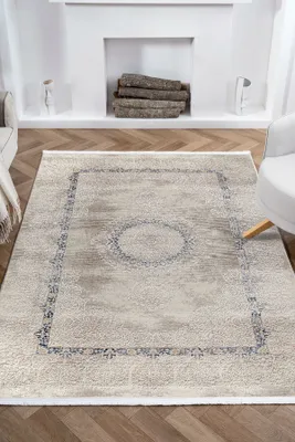 Produktbild von Conceptum Hypnose, Nazende Nz002, Teppich (300 x 300), Beige, 60 % POLYPROPYLEN / %40 % POLYESTER, 300 x 300 cm