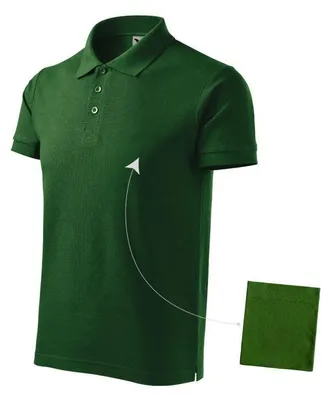 Produktbild von Malfini - Poloshirt für Herren, Baumwolle PP10276 (S) (Dunkelwaldgrün)