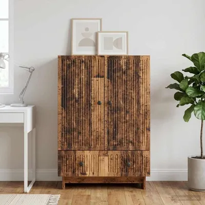 Obrázek produktu pro vidaXL Komoda ze starého dřeva 66 x 34,5 x 95 cm Dřevotřísková deska