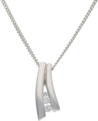 Produktbild von JuwelmaLux Anhänger 925 Silber mit Zirkonia JL30-02-3665