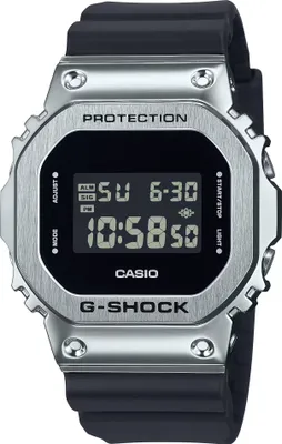 A close-up studio shot of a Casio G-Shock watch against a white background.