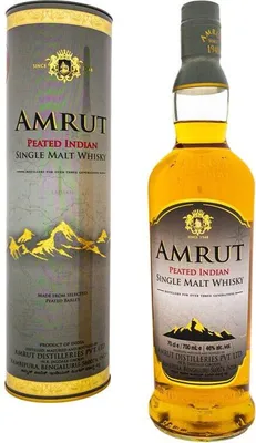 Produktbild von Amrut Peated + Box 700ml 46% Vol.