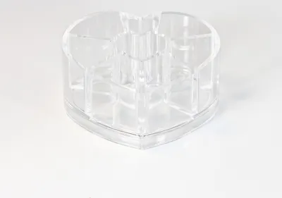 Immagine prodotto di organizzatore per cosmetici bremermann, porta trucchi con 8 scomparti, a forma di cuore