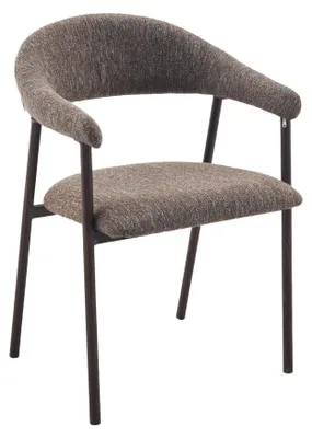 Produktbild von HOMLA Stuhl MORVANE, braun, 58,5 × 55,5 × 84,5 cm