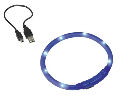 Obrázok produktu pre Lanové svetlo Nobby LED VISIBLE Ø10 mm, 40 cm modré