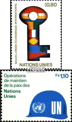 Produktbild von Briefmarken UNO - Genf 1980 Mi 88,91 (kompl.Ausg.) postfrisch Freimarken