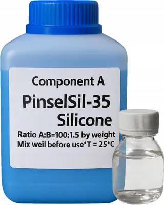 Image de PinselSil-35 Silicone pour moules, très collant, 0,5 kg