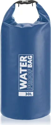 Produktbild von com-four® Wasserdichter Packsack - Wasserfester Packbeutel mit Tragegurt - Robuste Bootstasche für Wassersport - Trekkingsack 30 Liter