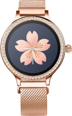Image de M8 Femme Smartwatch IP68 étanche Lady Smart Band Cardiofréquencemètre Fitness Tracker Bracelet Smartwatch Android iOS - Métal Or