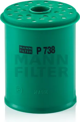 Produktbild von MANN-FILTER Kraftstofffilter P738X für CITROEN 2.1TD