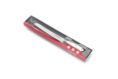 Immagine prodotto di Comas Brotmesser Marble, Brötchenmesser, 20 cm Klingenlänge, Edelstahl, 8110