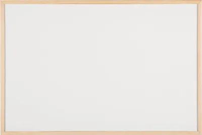 Produktbild von Bi-Office Weißwandtafel mit Holzrahmen (B)900 x (H)600 mm