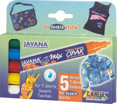 Image de Javana Tex crayons de peinture pour tissu