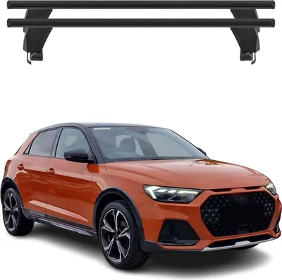 Produktbild von Menabo Dachträger Grundtäger für Audi A1 Citycarver / Allstreet 2019-25 Schwarz
