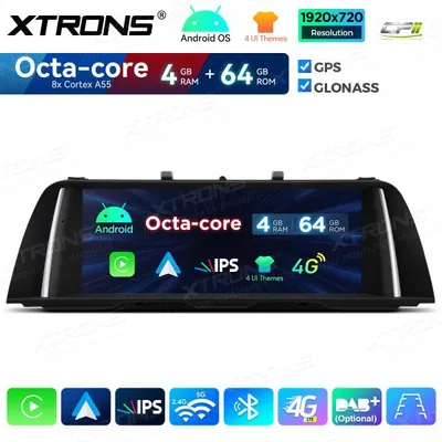 Produktbild von Xtrons QDB10FVNB Android Autoradio BMW 5er NBT 10,25 Zoll GPS Multimedia Player