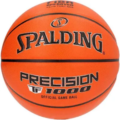 Image de Spalding Tf-1000 Precision Fiba 23 Composite Basketballball Orange 6 Orange 6