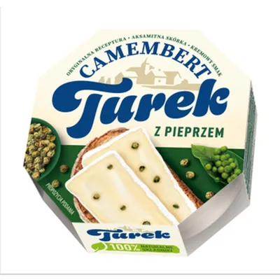 Zdjęcie produktu dla Turek Camembert z pieprzem 120g