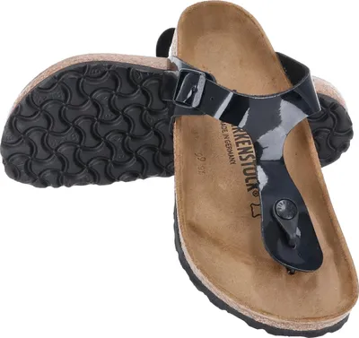 Produktbild von Birkenstock Gizeh, Damen Pantolette, schwarz(schwarz), Gr. 37