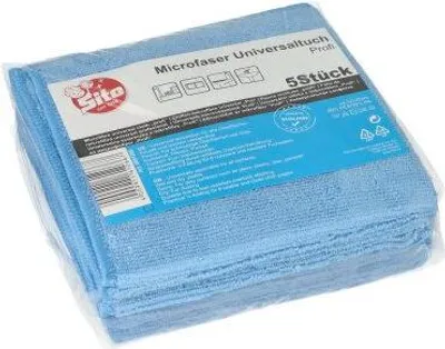 Produktbild von Microfasertücher 32 cm x 32 cm blau "Profi"