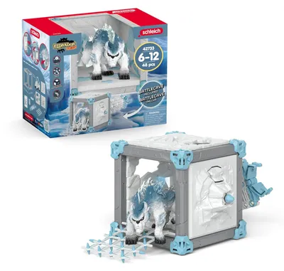 Produktbild von ELDRADOR BattleCave 42733 48 Teile Spielset Spielzeug ab 7 Jahren Schneeschlitzer