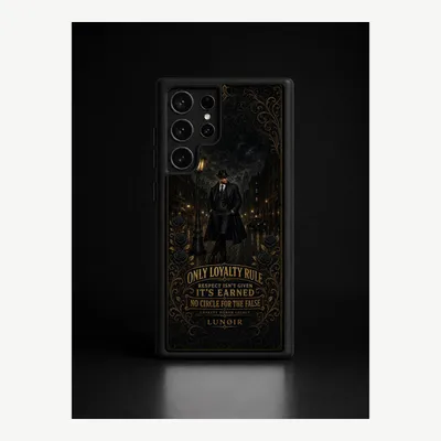 Productafbeelding van Samsung S22 Ultra hoesje, telefoonhoesje, beschermhoesje, case met een loyaliteitsmotief – LUNØIR ©