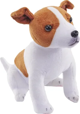 Obrázek produktu pro Plyšový pes Jack Russel Terrier se zvukem - 18 cm