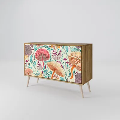 Immagine prodotto di Cassettiera Spacerebels a 2 ante - credenza cassettiera - credenza alta - mobile guardaroba - soggiorno camera da letto - 57,5×111×42 (HxLxP)