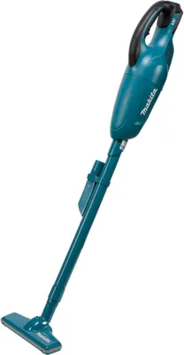 Produktbild von Makita DCL180Z, 2-in-1-Stabstaubsauger, Staubbeutel, Schwarz, Blau, Trocken, Akku, 4200 Pascal