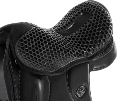 Produktbild von Acavallo Sattelsitzkissen Dressur Gel Out Ortho Coccyx 20mm, Größe:L, Farbe:schwarz