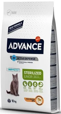 Produktbild von Advance Cat Junior Sterilized Chicken - Droogvoer voor Katten