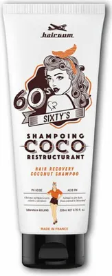 Productafbeelding van Herstellend shampoo Hairgum Sixty's Kokosnoot (200 ml)