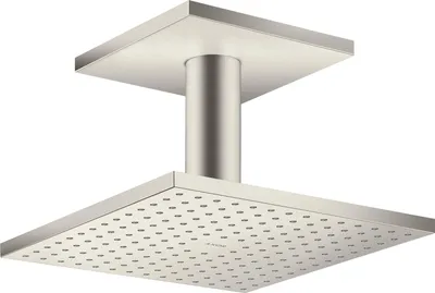 Produktbild von Kopfbrause AXOR 250/250 1jet Deckenmontage stainless steel optic stainless steel optic