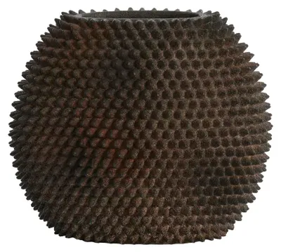 Image de Vase Light & Living CALDRAS marron en plastique – 30,5x17x26,5 cm