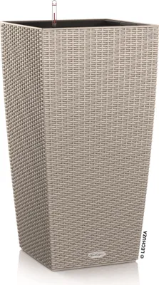 Obrázek produktu pro Lechuza Samozavlažovací květináč Cubico Cottage 30 cm, pískově hnědá