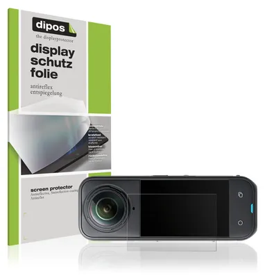 Produktbild von 4x Schutzfolie für Insta360 X5 matt Displayschutzfolie Folie Display Schutz dipos