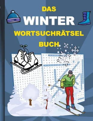 Produktbild von Das Winter Wortsuchrätsel Buch