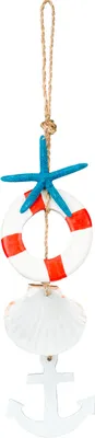 Produktbild von Fensterhänger MARITIM ca. 65cm mit weißem Anker