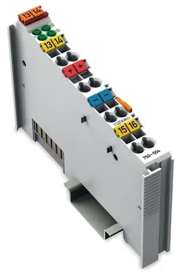 Produktbild von WAGO 750-504 4-Kanal-Digitalausgang,DC 24 V,0,5A, lichtgrau