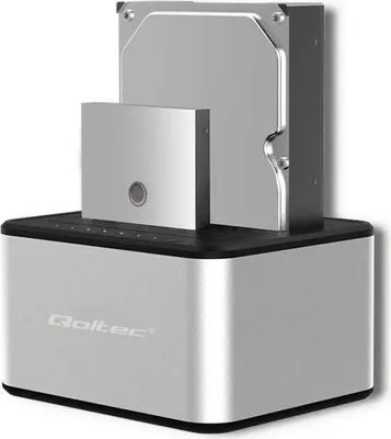 Immagine prodotto di Qoltec Docking station 2xHDD/SSD, USB 3.0