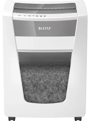 Produktbild von Leitz 80060000, Kreuzschreddern, 23 cm, 4 x 40 mm, 30 l, 275 Blätter, 55 dB