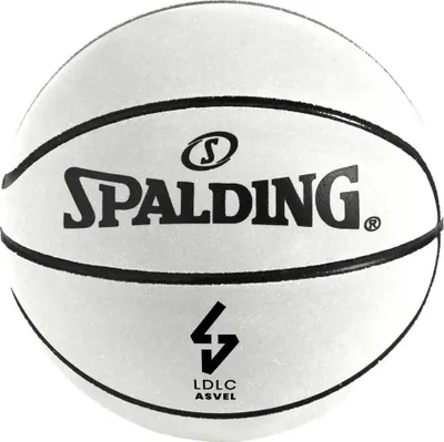 Immagine prodotto di Spalding Eurolega 2025 Asvel Basketballball Silber 7 Silber 7