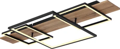 Produktbild von Globo Lighting Deckenleuchte Metall schwarz matt, LED