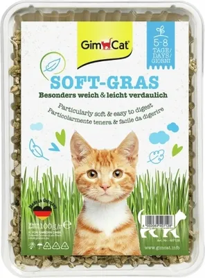 Productafbeelding van Gimpet Kattenkruid Gras Soft-Grass 100g