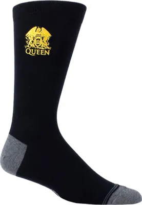 Produktbild von Socken Queen Fanartikel goldenes Wappen Strümpfe in 40-46 im Paar
