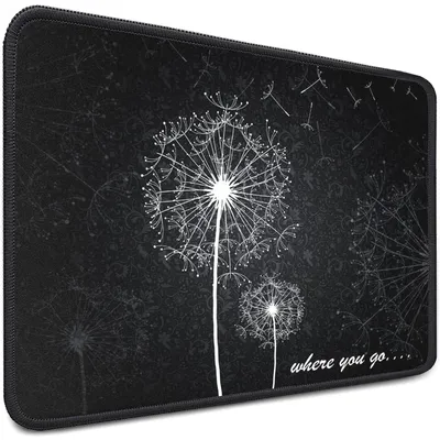 Productafbeelding van Gaming-muismat – 280 x 200 mm – Muismat met afgewerkte randen – Antislip muismat met een speciale oppervlakte voor meer snelheid en precisie – Grijze muismat