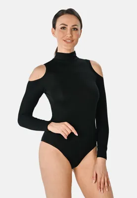 Immagine prodotto di Corpo Teyli con mezzo dolcevita con giromanica Janett Female 2445 nero L