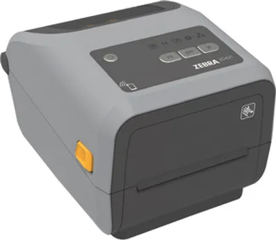 Produktbild von Zebra ZD421d Desktop Direktthermodrucker - Monochrom - Etiketten-/Quittungsdruck - USB - USB-Schnittstelle - Bluetooth - Near Field Communication (NFC) - EU, UK - 102 mm/s Monodruck - 300 dpi Druckauflösung
