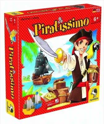 Produktbild von Pegasus Piratissimo, Brettspiel, Reisen/Abenteuer, 6 Jahr(e), Familienspiel