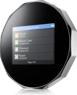 Immagine prodotto di SecuX V20 - Il più sicuro portafoglio hardware di criptovalute con Bluetooth - Ampio schermo tattile - Gestisci facilmente Bitcoin, Ethereum, Ripple, BTC, ETH, LTC, BCH, DG