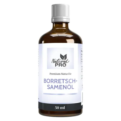 Produktbild von Borretschsamenöl | HOCHDOSIERT mit 10 ml täglich | reich an Gamma-Linolensäure (Omega 6)